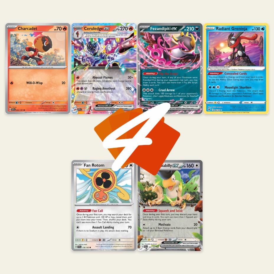 Ceruledge ex is the BEST new deck from Surging Sparks!